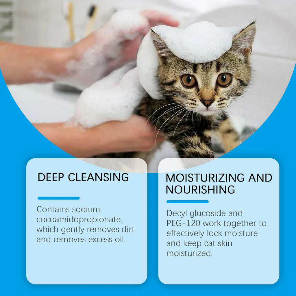 Gentle Grooming Foam Non-irritating Cleaning Hair