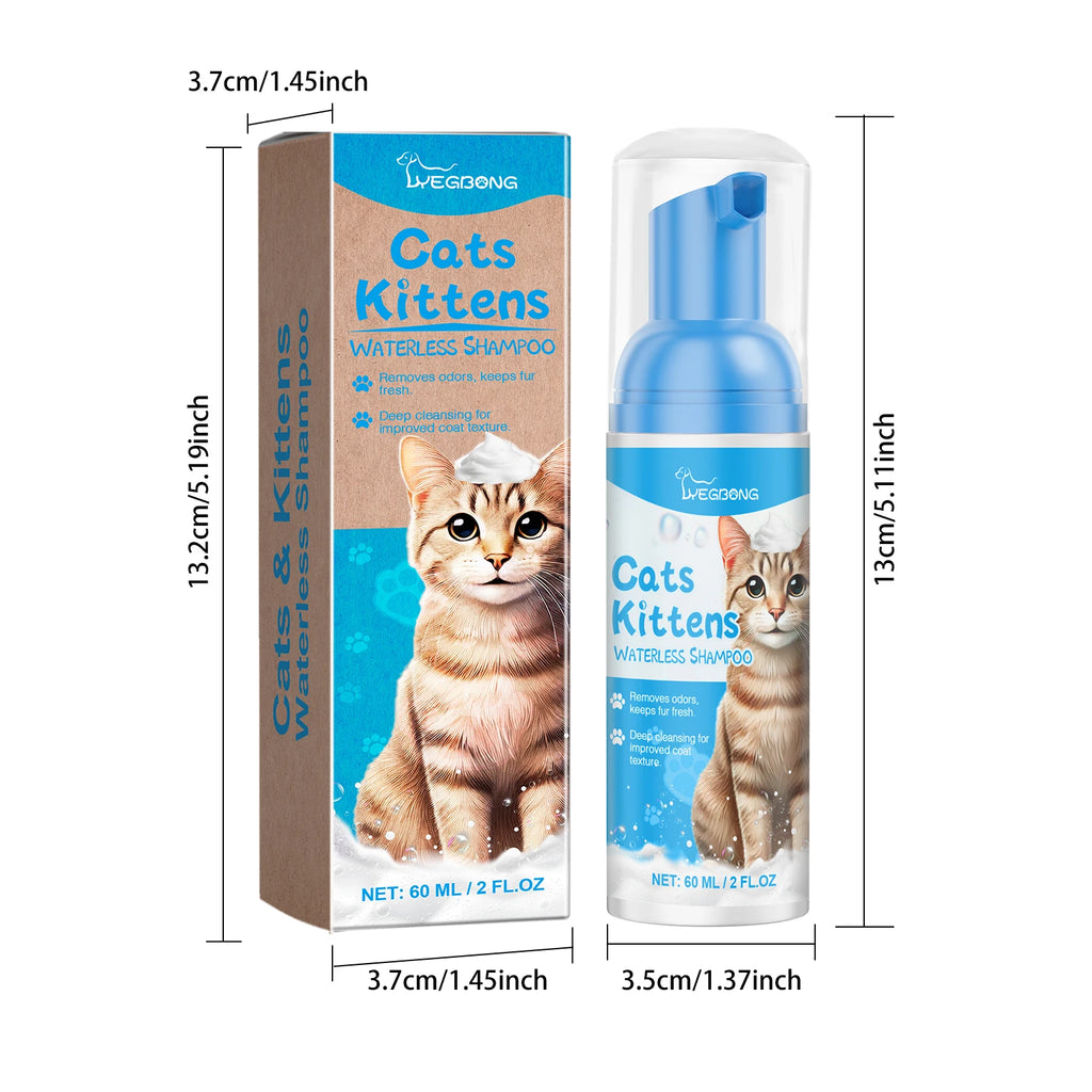 Gentle Grooming Foam Non-irritating Cleaning Hair