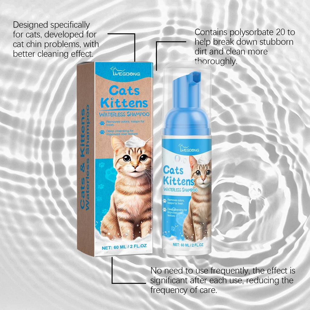 Gentle Grooming Foam Non-irritating Cleaning Hair