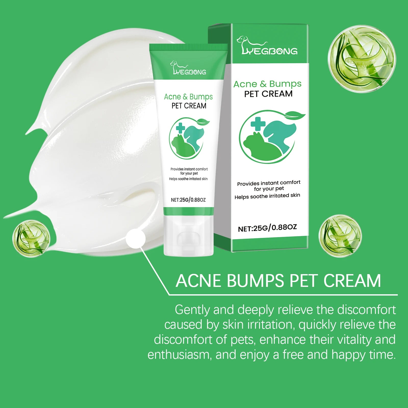 Gentle Nourishing, Reduce Redness and Swelling