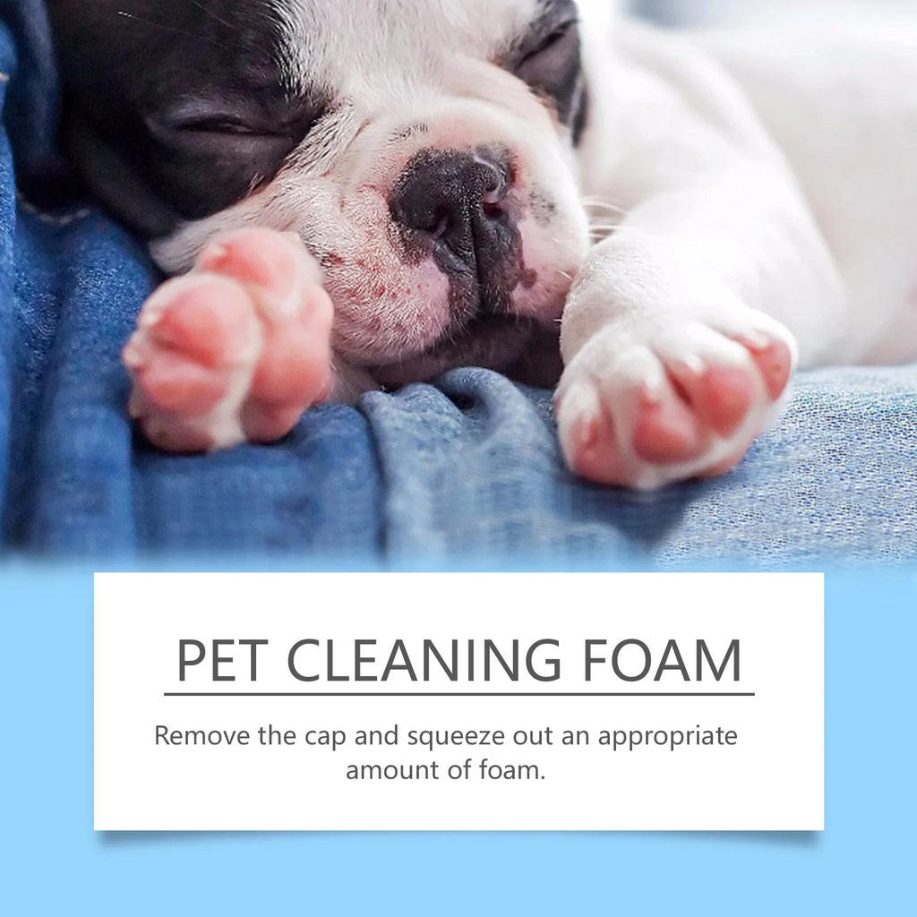 100ml Natural Pet Paw Foam Cleaner