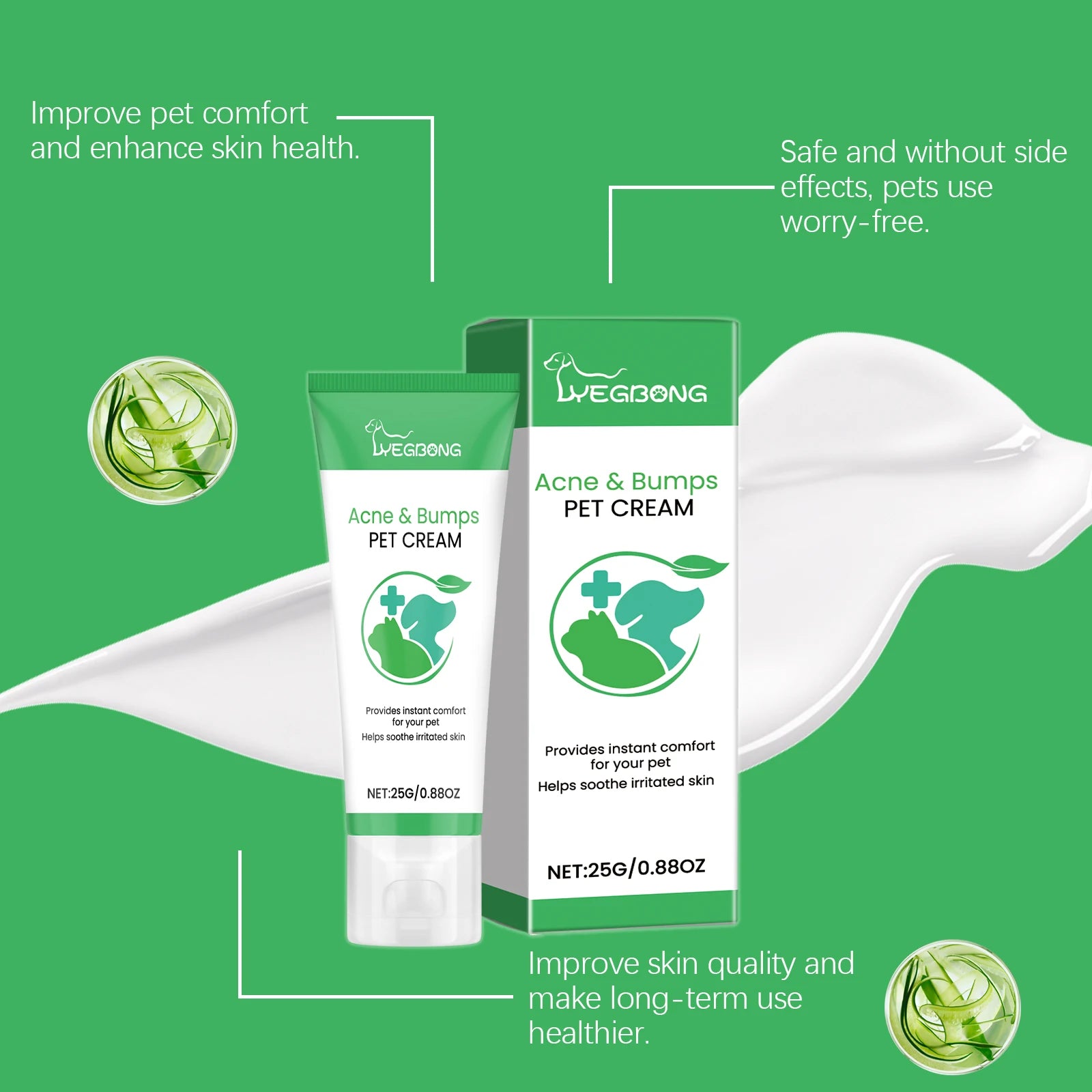 Gentle Nourishing, Reduce Redness and Swelling