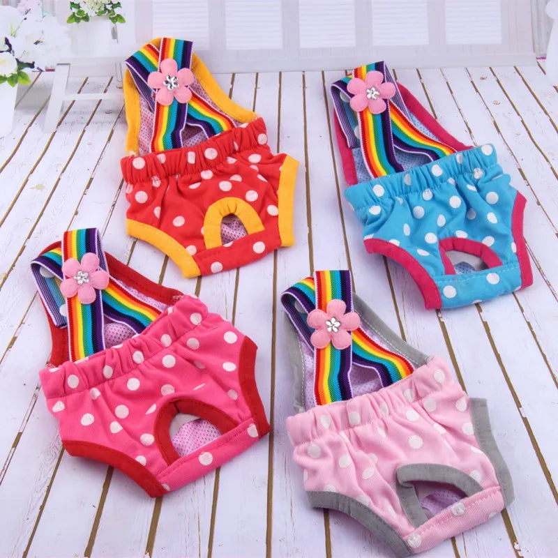 Pet Dog Menstruation Underwear Briefs