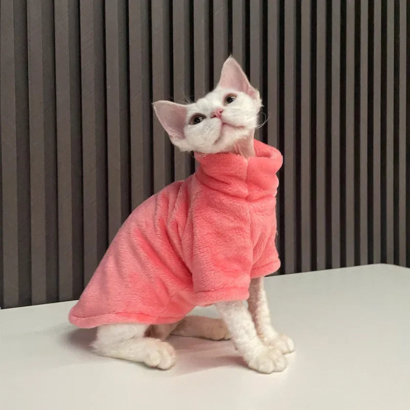 XS-XXL Hairless Cat Sweater Winter Fashion