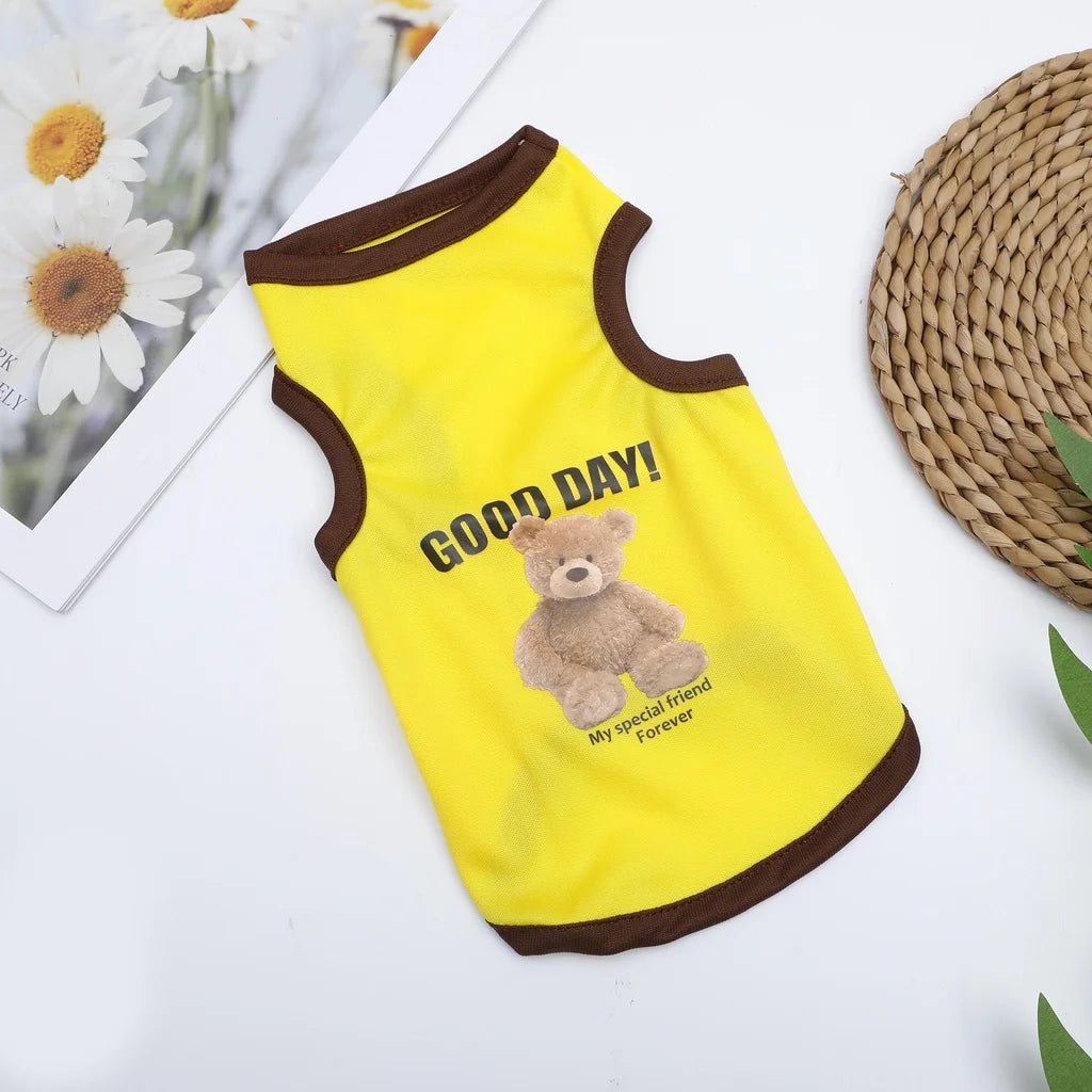 Cute Cotton Cartoon Bear Dog Costumes