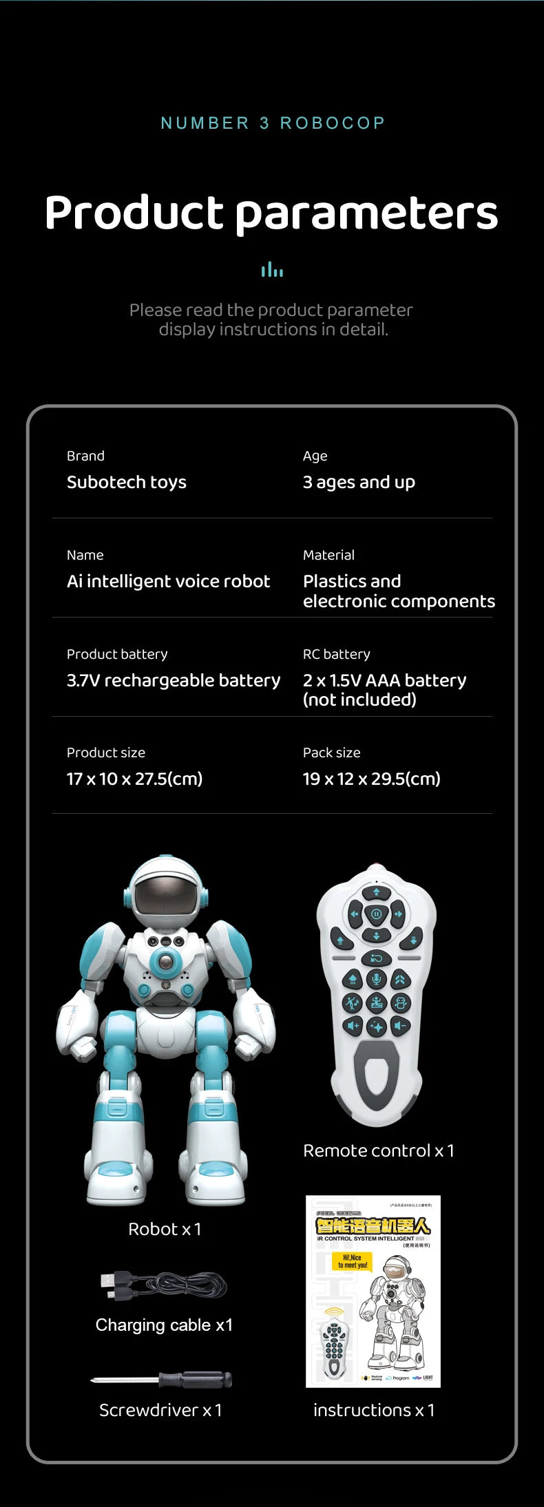 RC Robot Remote Control Toy