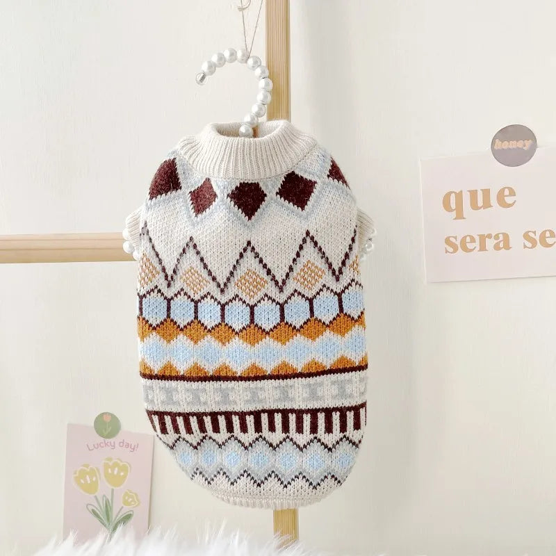 New Luxury Cat/Dog Clothes/Knitted Sweater