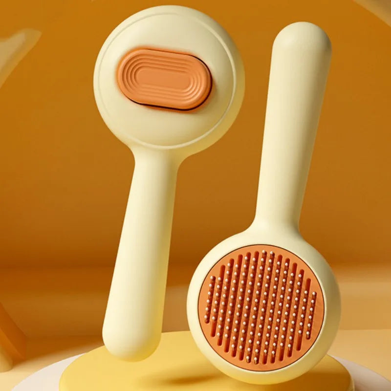 Cat Brush Self-cleaning Pet Hair Remover