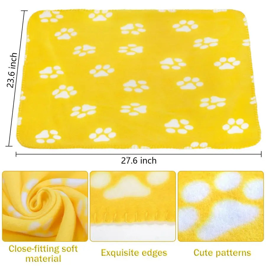 20 Styles Dog /Cat Fleece Blankets 23.6 X 27.6 Inch