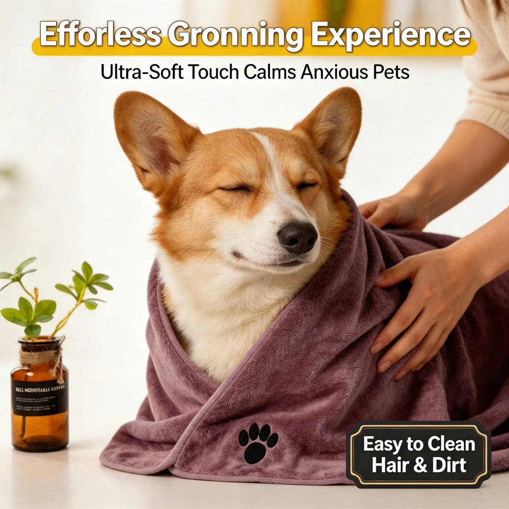 Extra Large Pet Bath Towel Super Absorbent
