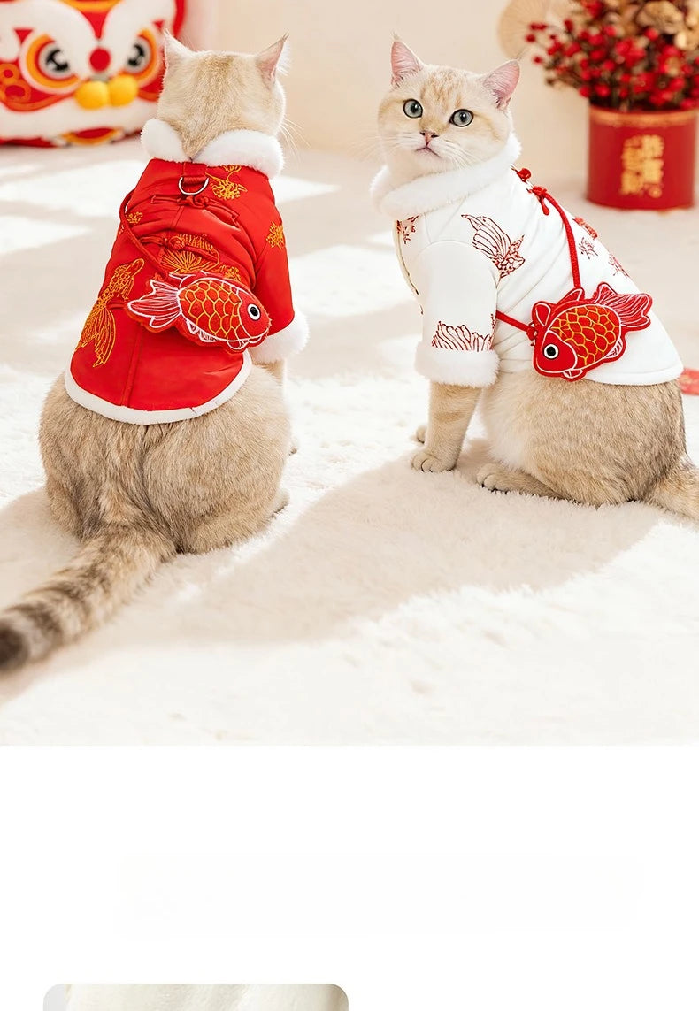 Winter Cat Vest Of The Tang Dynasty