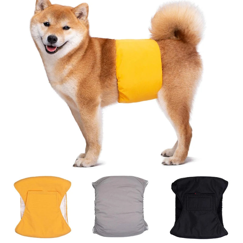 Reusable Male Dog Belly Bands