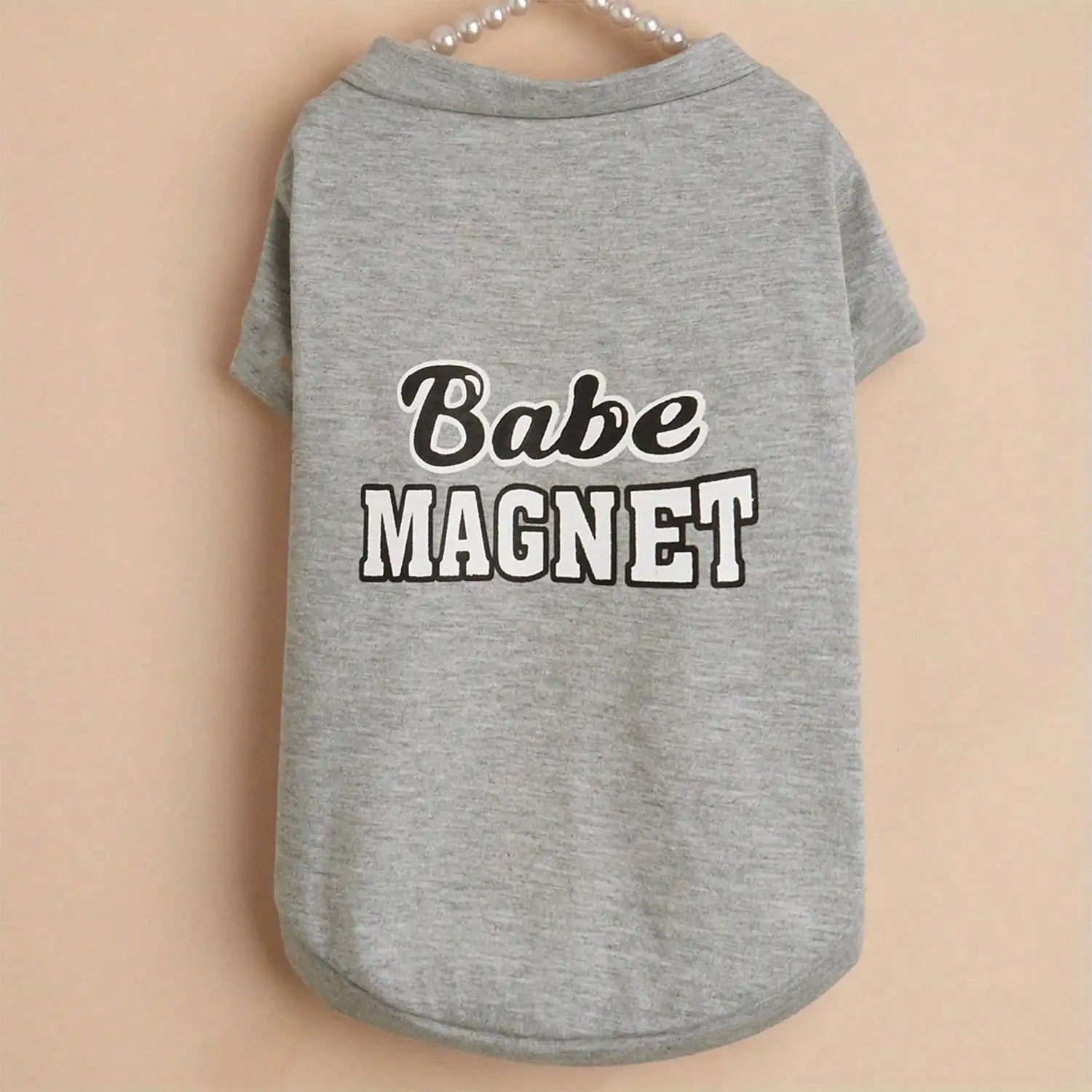 1pc Cute "Babe Magnet"   Breathable Vest