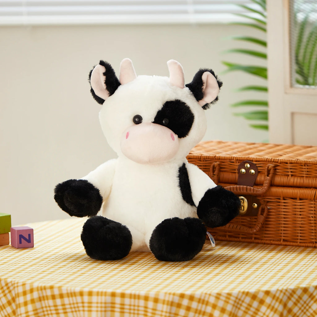 Glowing Dairy Cattle Plush Toy For Kids