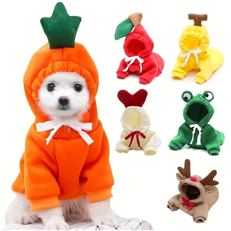 Cute Fruit Dog Clothes for Dogs/Cats