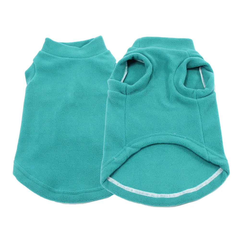 Spring/ Autumn Warm Fleece Cat/dog Jacket Vest