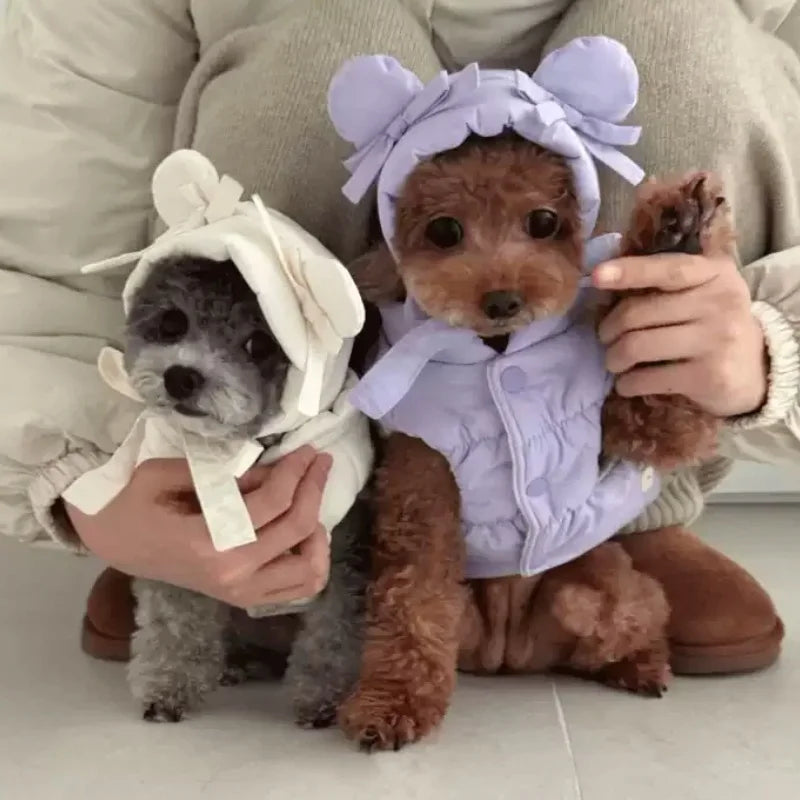 Winter Soft Dog Clothes -Fashion Down Jacket