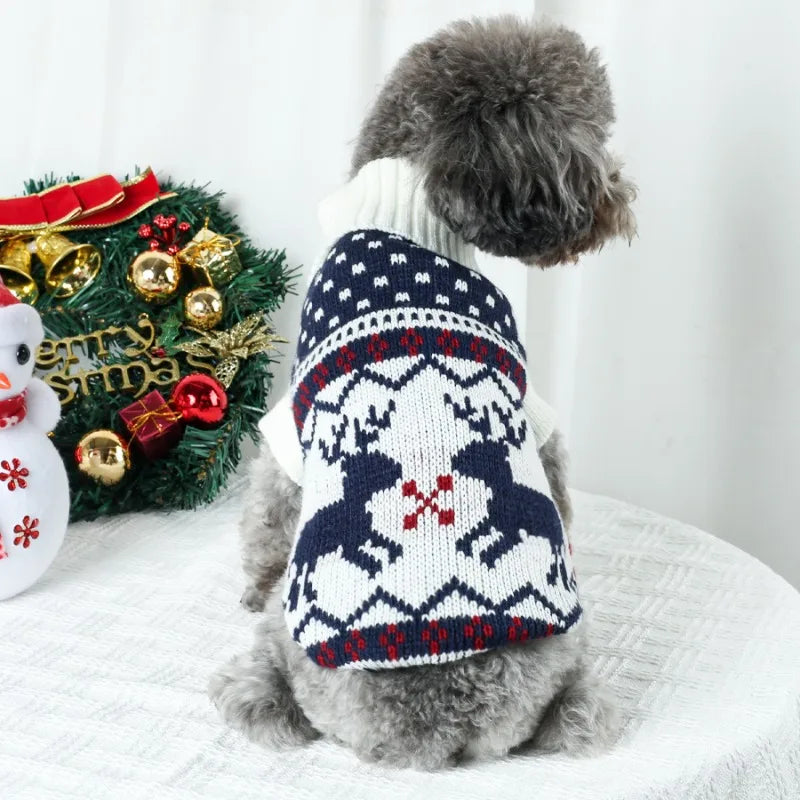 Warm Christmas Sweater For Your Dog