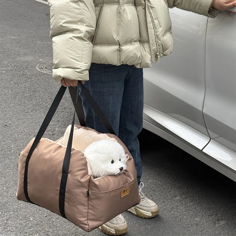 Dog/Cat Car Seat with Safety Belt