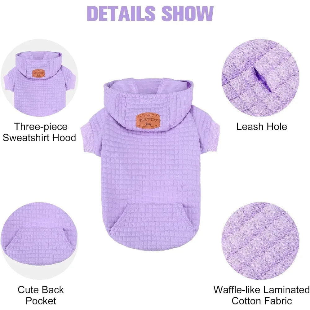 Dog Hoodie for Small Medium Large Dogs