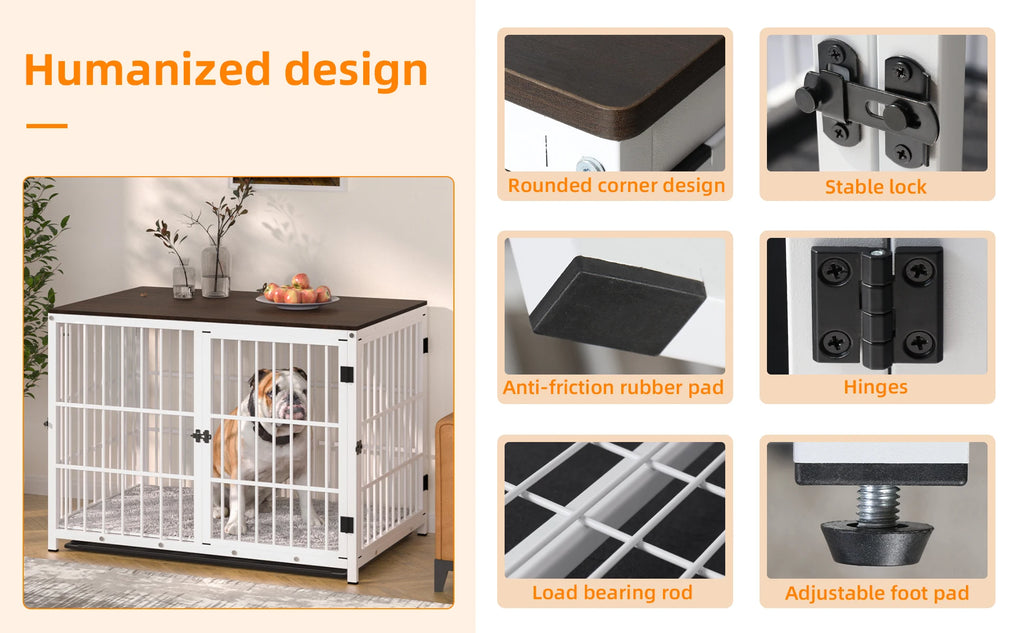 Dog Crate/Furniture Pet Kennel End Table