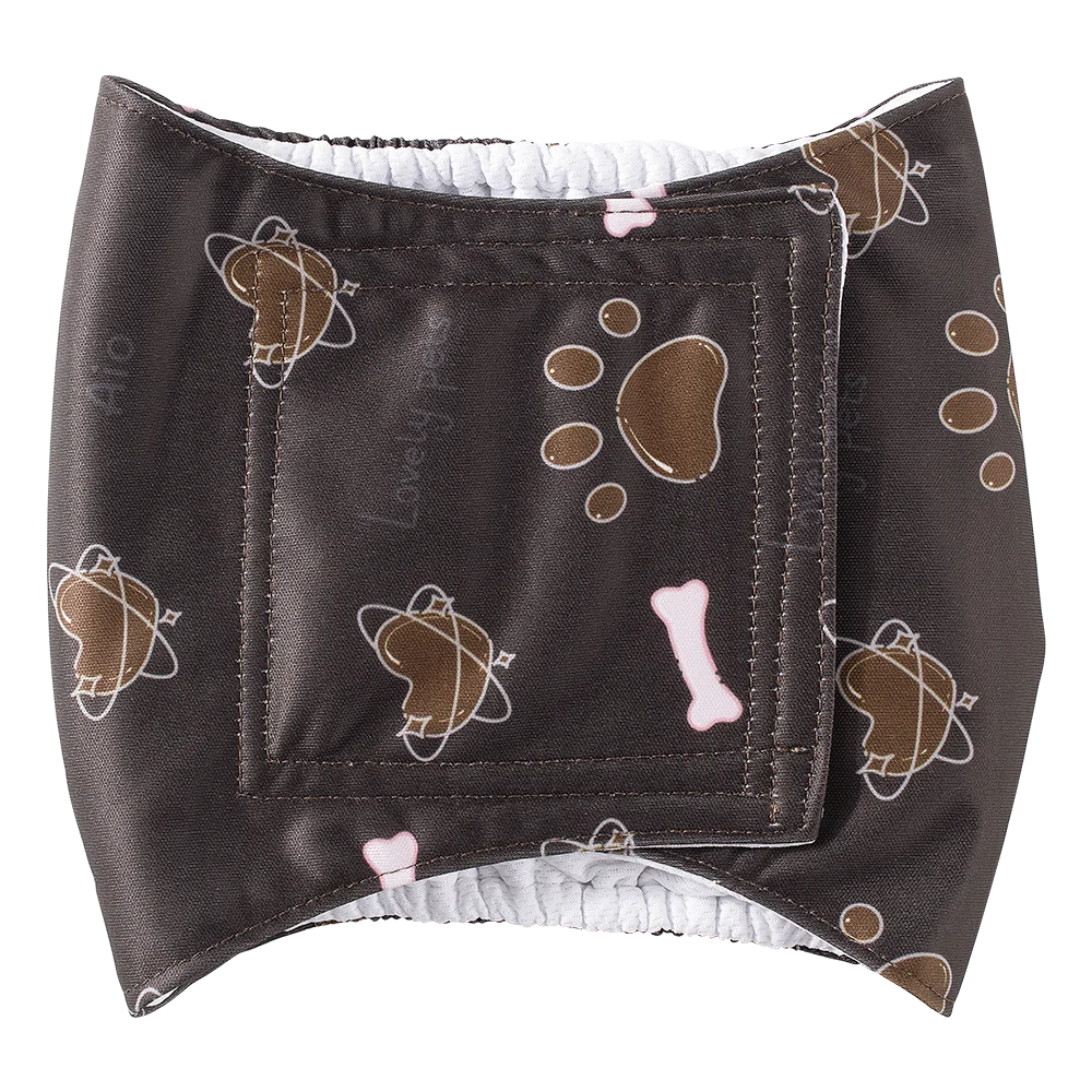 1pc Durable Washable Male Dog Diaper Wraps