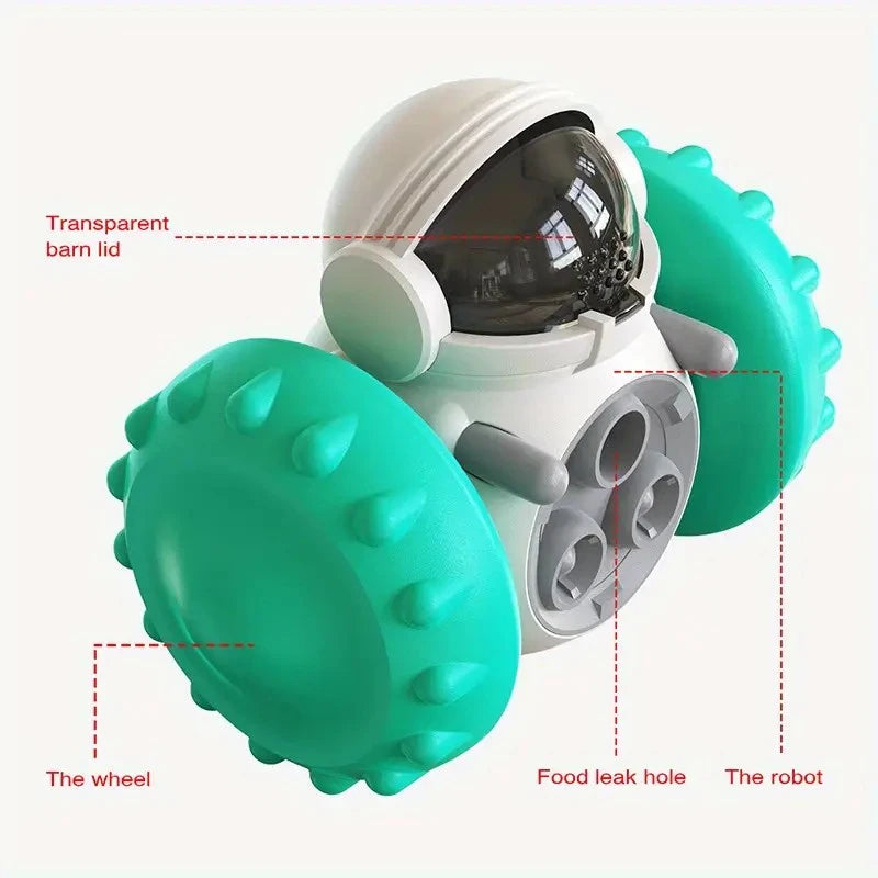 Fun & Challenging 1pc Treat Dispensing Puzzle Toy