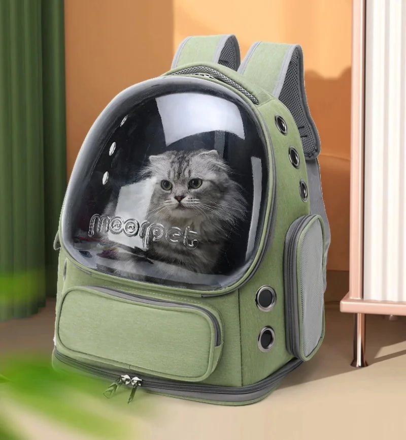 Pet Cat/Dog Carrier Bag Outdoor Travel Backpack