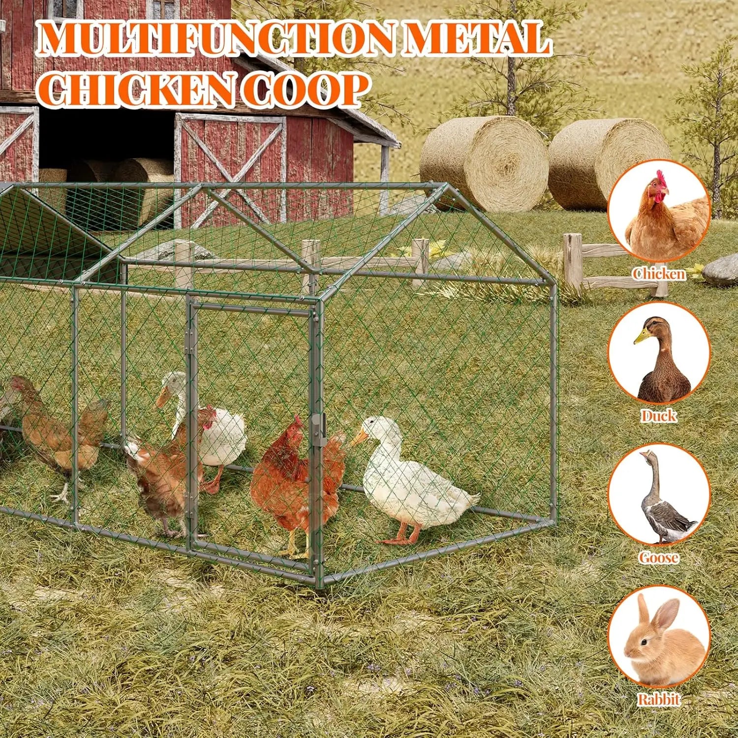 Poultry Metal Cages For Small Animals