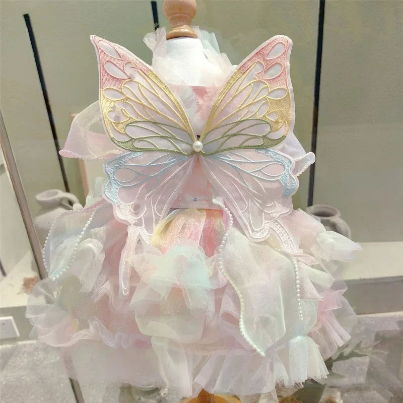 Summer Pet Wedding Princess Clothes,   Dress For All Small Pets