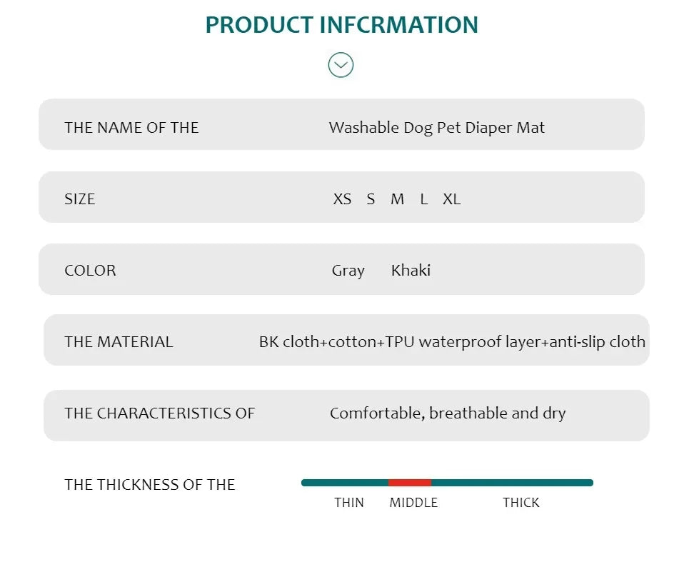 Dog Pee Pad Blanket Reusable, Absorbent Diaper