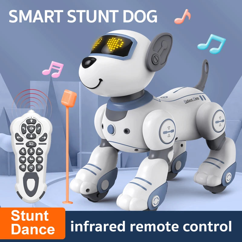 Electronic Stunt Dog, Voice Command, Programmable
