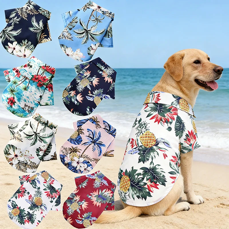 Summer Hawaiian Style Pet Dog/Cat Clothes