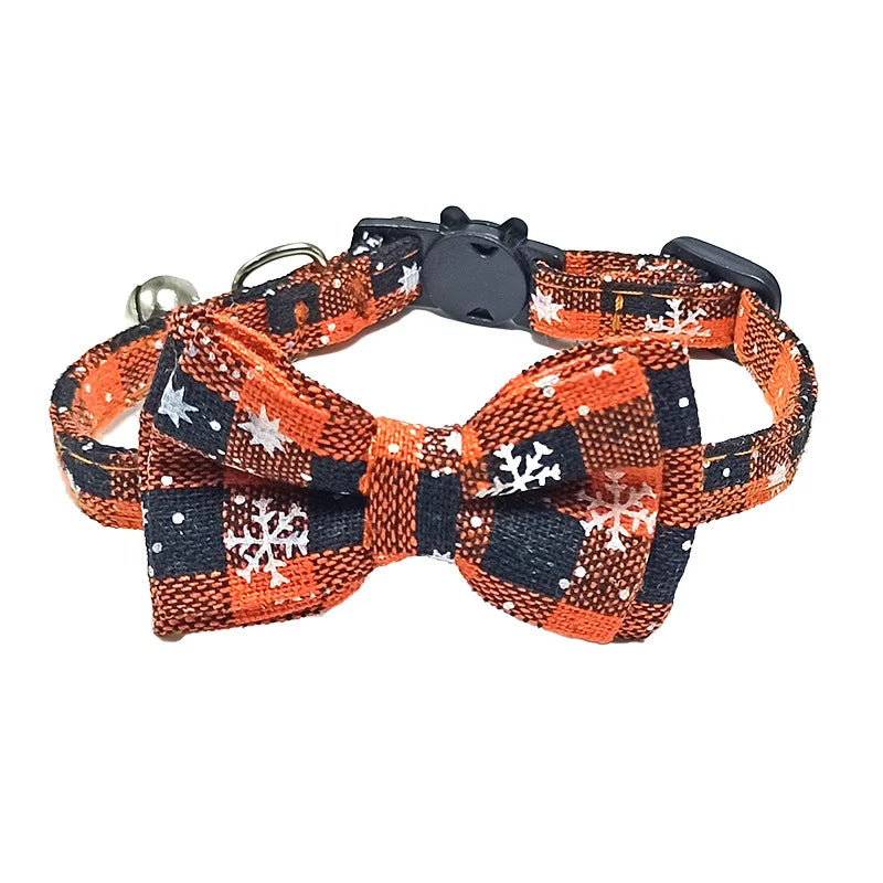 Pet Breakaway Cat Collar, Bow Tie and Bell