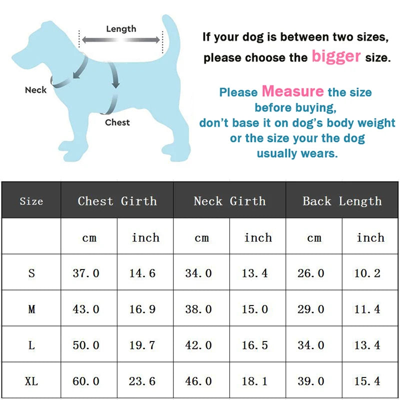 Winter Fleece Clothes For Small, Medium Dogs
