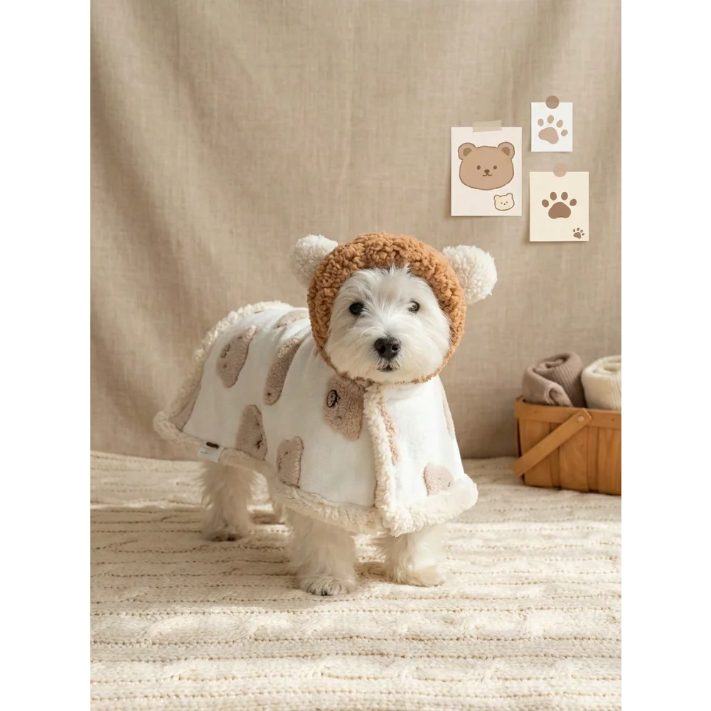 Korean Style Cat/ Dog Cloak Pajamas