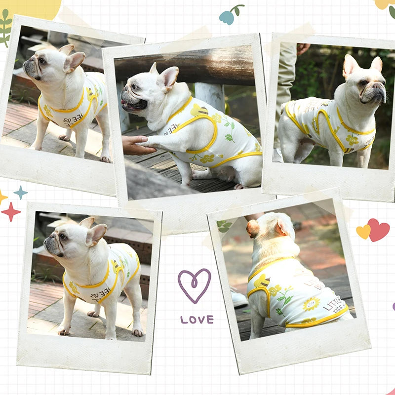 Summer Dog Vest, Breathable Thin T-Shirt