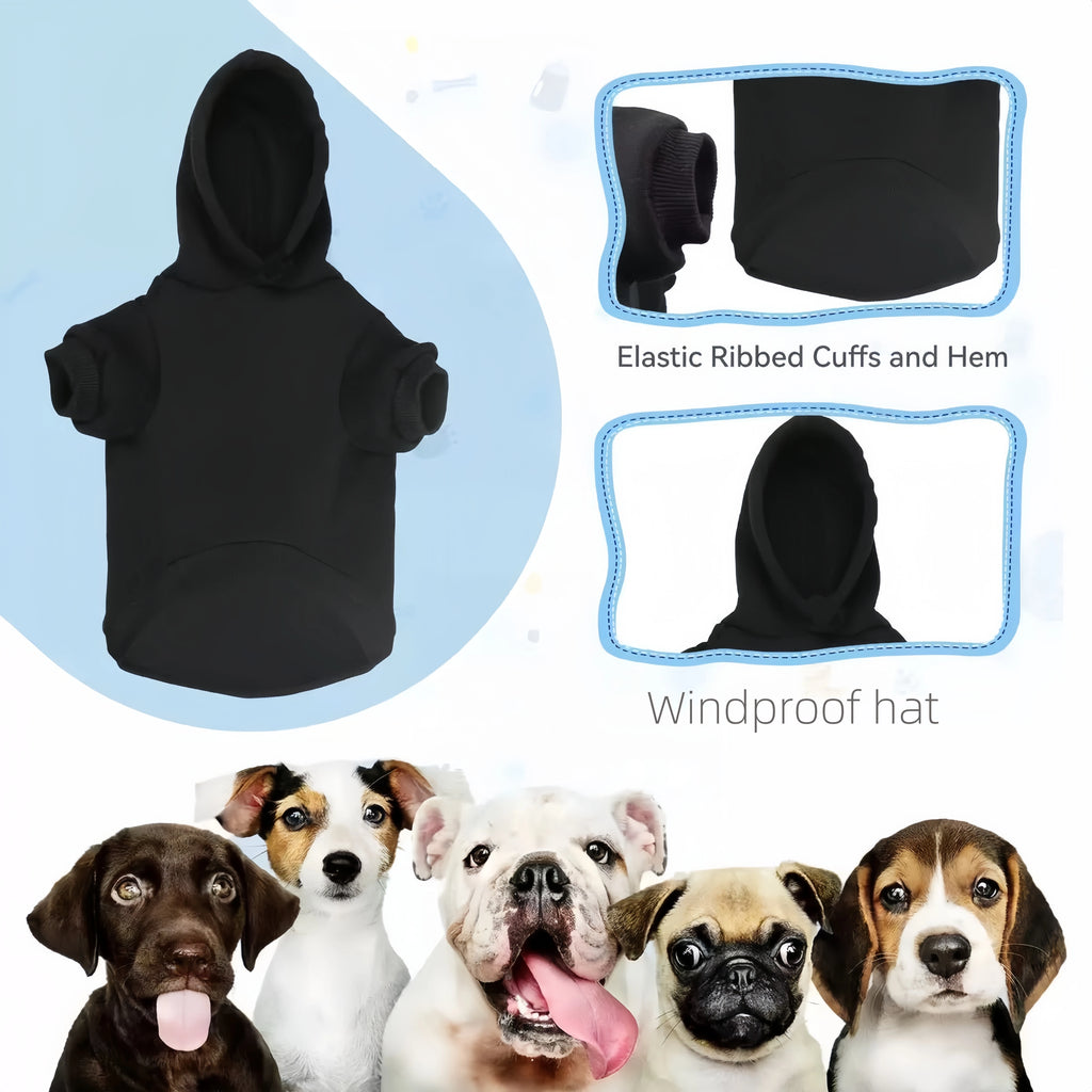 Autumn /Winter Pet Hoodies, Clothes For Small Dogs
