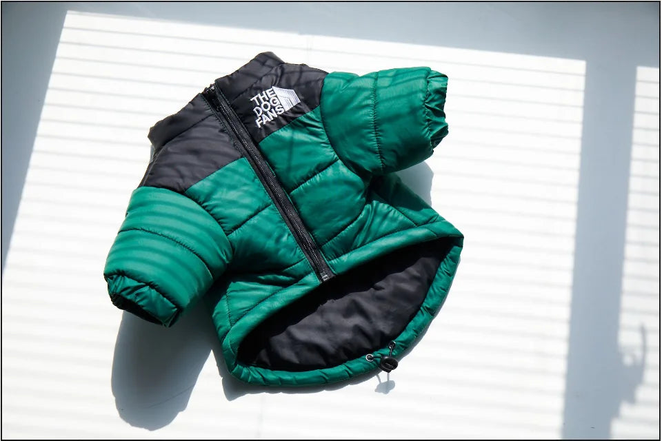 Warm Down Jacket for Small/Medium Dogs