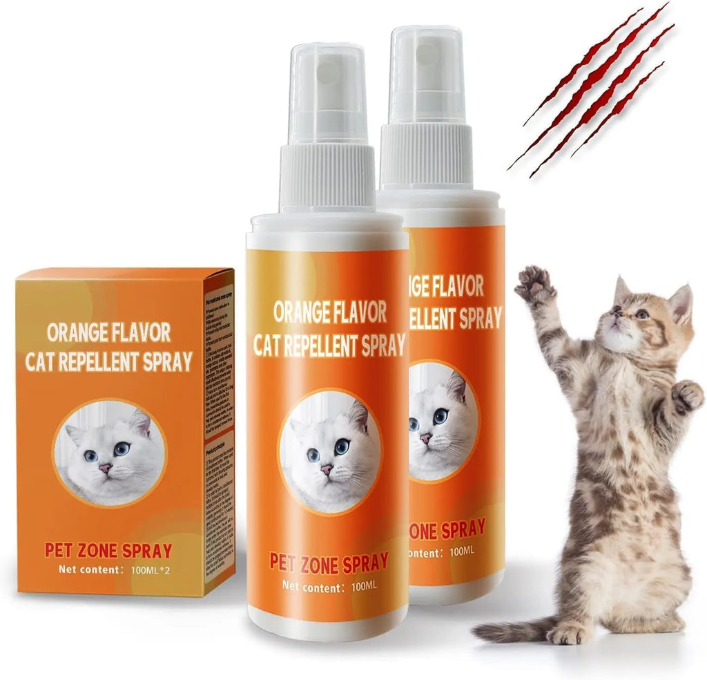 【Stop Scratching Now】Cat Scratch Deterrent Spray