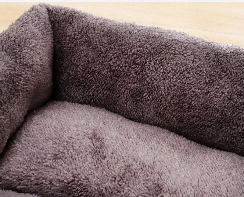 Variety of colors, Plush Sleeping Dog Bed