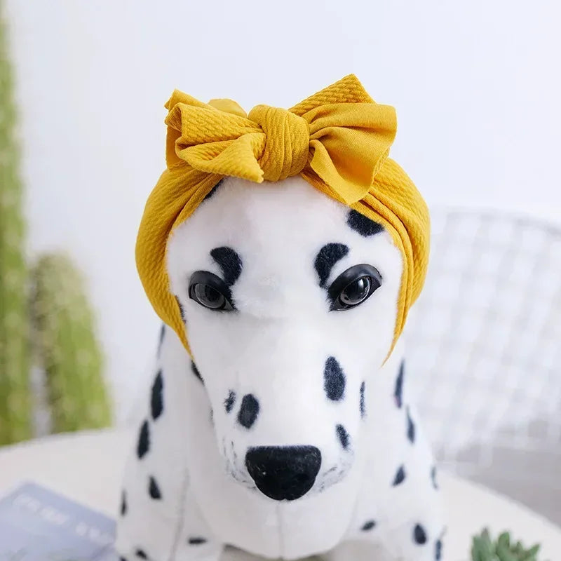 Dog Headgear Knot Bows