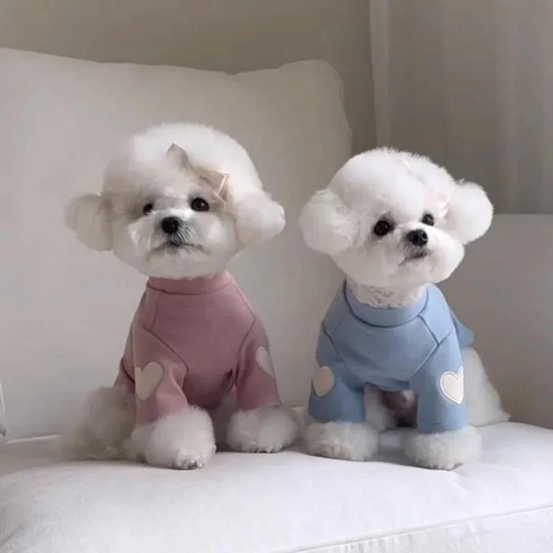 Love Winter Warm Pet Clothes
