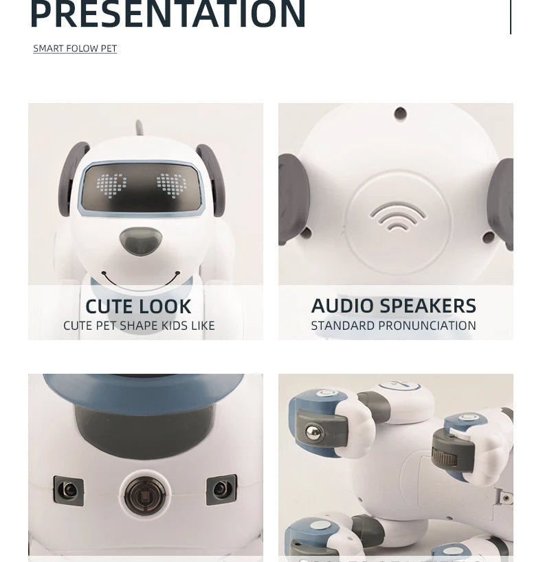 Electronic Stunt Dog, Voice Command, Programmable