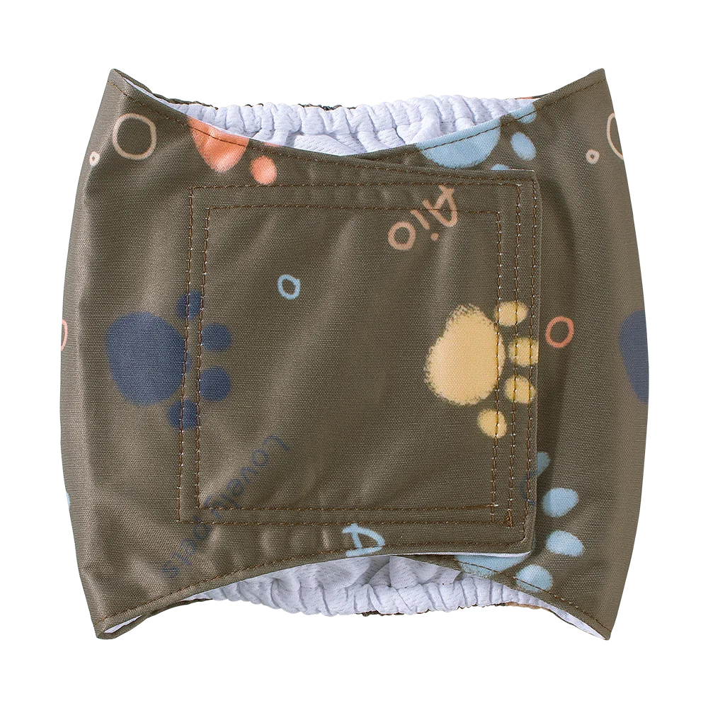 1pc Durable Washable Male Dog Diaper Wraps