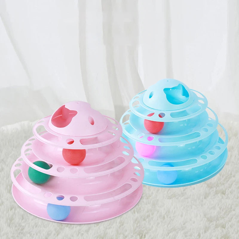 Interactive Cat Toy Tower for Pets