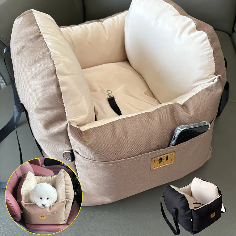 Dog/Cat Car Seat with Safety Belt