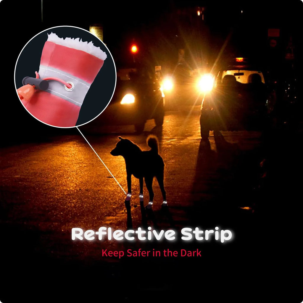 Dog Shoes That Don't Fall Off, Breathable Soft-Soled Shoes, Non-Slip Walking Shoes