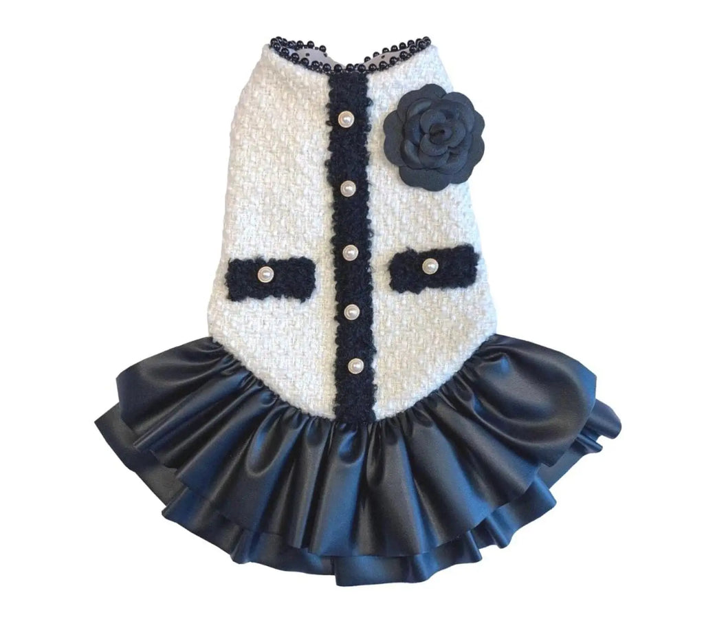 New Knitted Pet Princess Dress