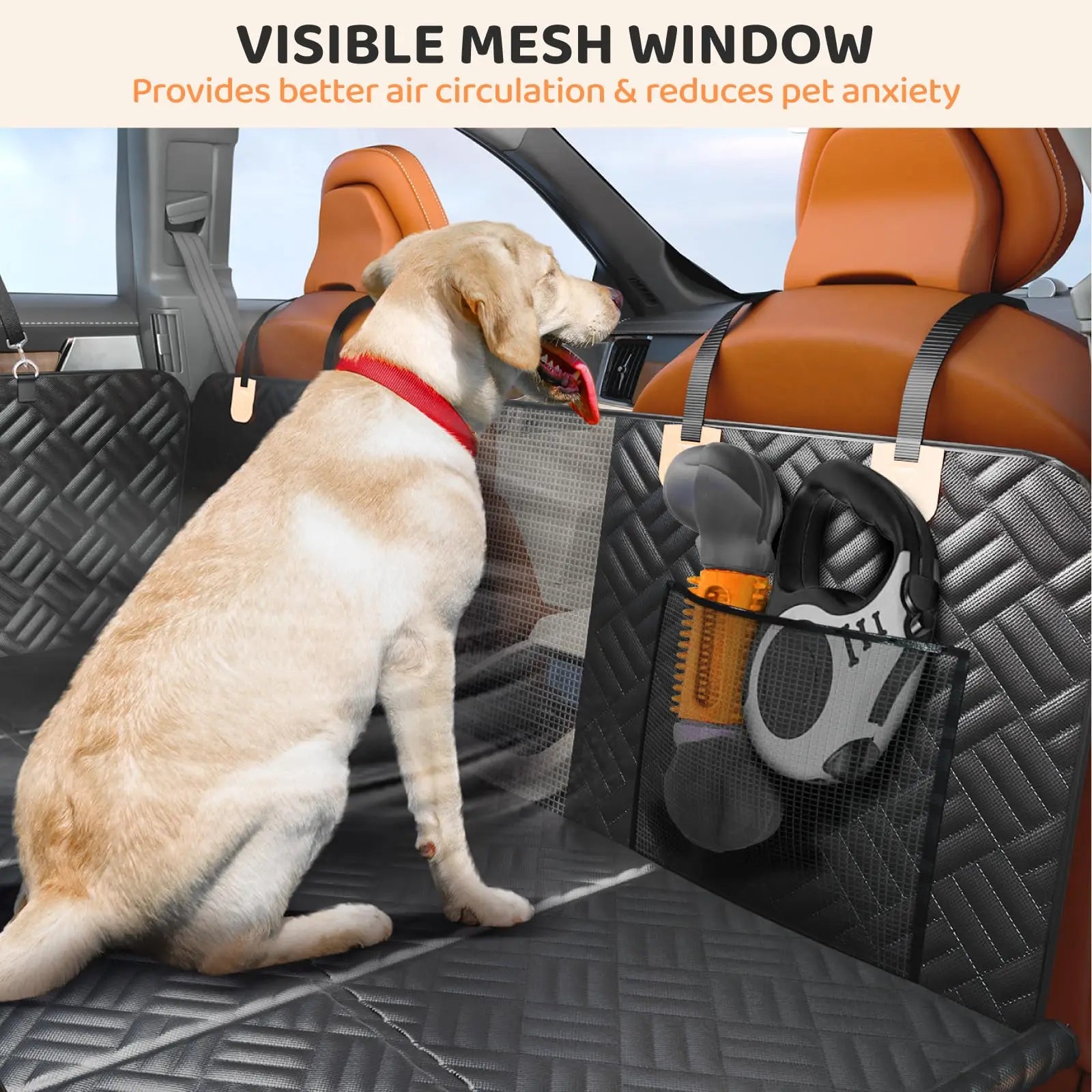 Rear Dog Seat Cover   Load-Bearing   400 Pounds
